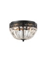 Markslojd ETIENNE Ceiling 2L Black/MC IP21 108598