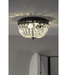 Ceiling lamps with crystals - Markslojd ETIENNE Ceiling 2L Black/MC IP21 108598 - product 3