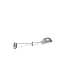 Cantilever wall lamps - Markslojd PORTLAND Wall mounted 1L Chrome 108623 - product 1