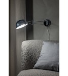 Cantilever wall lamps - Markslojd PORTLAND Wall mounted 1L Chrome 108623 - product 2