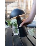 Portable garden lamps - Markslojd FUNGI Rechargeable/Rechargeable Table Black Matte IP44 108655 - product 3