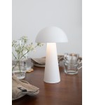 Portable garden lamps - Markslojd FUNGI Rechargeable/Rechargeable Table Lamp White Matte IP44 108656 - product 2