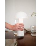 Portable garden lamps - Markslojd FUNGI Rechargeable/Rechargeable Table Lamp White Matte IP44 108656 - product 3