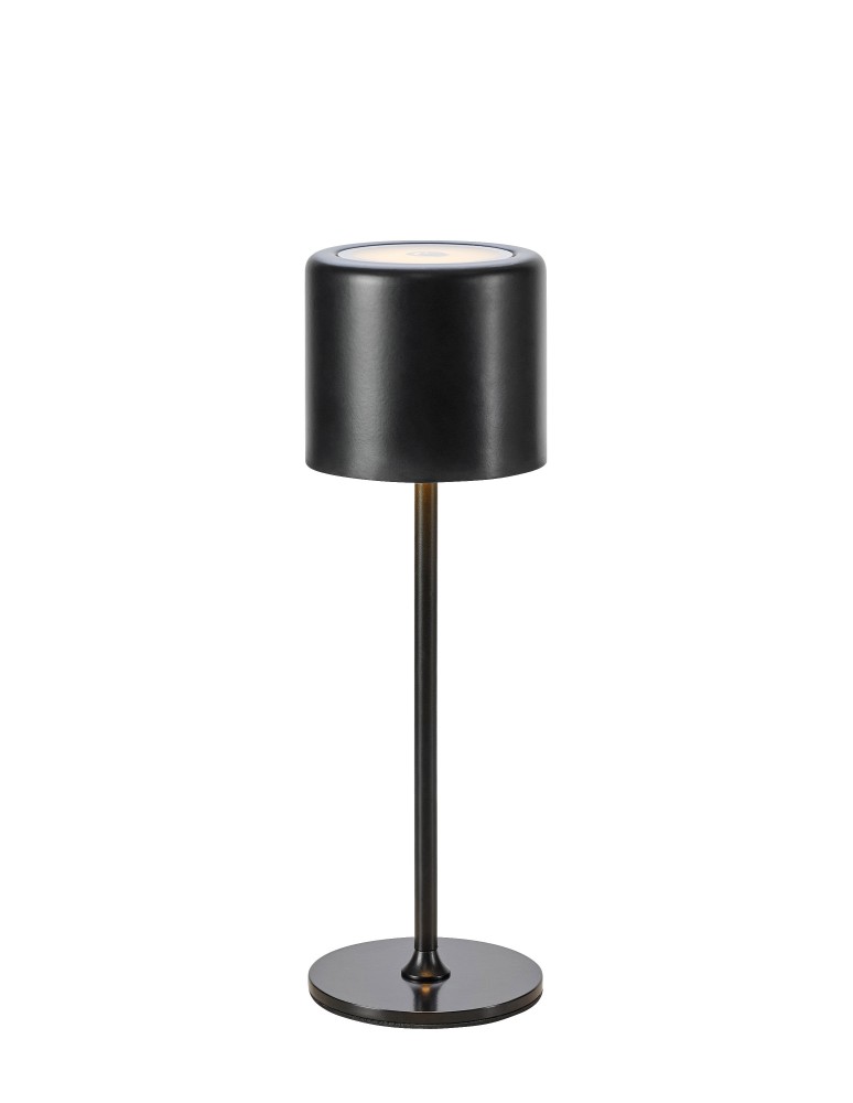 Portable garden lamps - Markslojd FILO Rechargeable/Rechargeable Table Black Matte IP44 108657 - product kolory-swiatla.pl 1