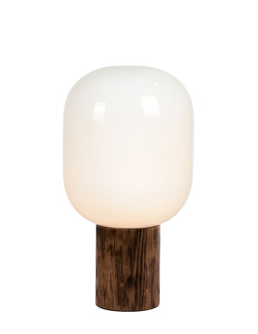 Markslojd SKENE Table 1L White/Fired Wood 108663