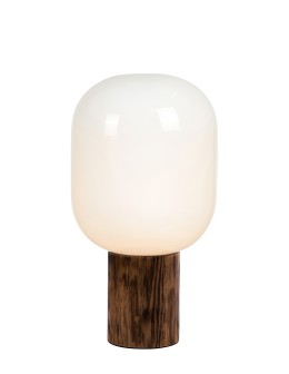 Markslojd SKENE Stołowa 1L Biały/Drewno Podpalane 108663