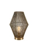 Scandinavian style table lamps - Markslojd CASA Table 1L Antique Brass 108665 - product 1