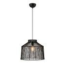 Boho pendant lamps - Markslojd CAPANNA Pendant 1L Matte Black 108668 - product 1