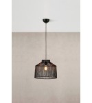 Boho pendant lamps - Markslojd CAPANNA Pendant 1L Matte Black 108668 - product 2