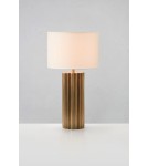 Scandinavian style table lamps - Markslojd HASHIRA Table 1L Antique Brass/Broken White 108669 - product 2