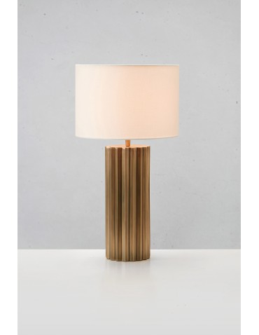 Markslojd HASHIRA Table 1L Antique Brass/Broken White 108669 - product 2