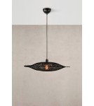 Boho pendant lamps - Markslojd KUMO Hanging 1L 75cm Matte Black 108671 - product 2