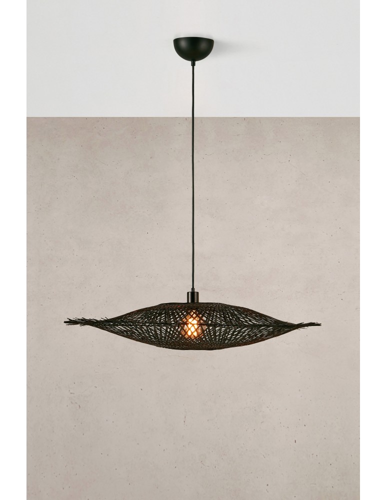 Boho pendant lamps - Markslojd KUMO Hanging 1L 92cm Matte Black 108672 - product kolory-swiatla.pl 2