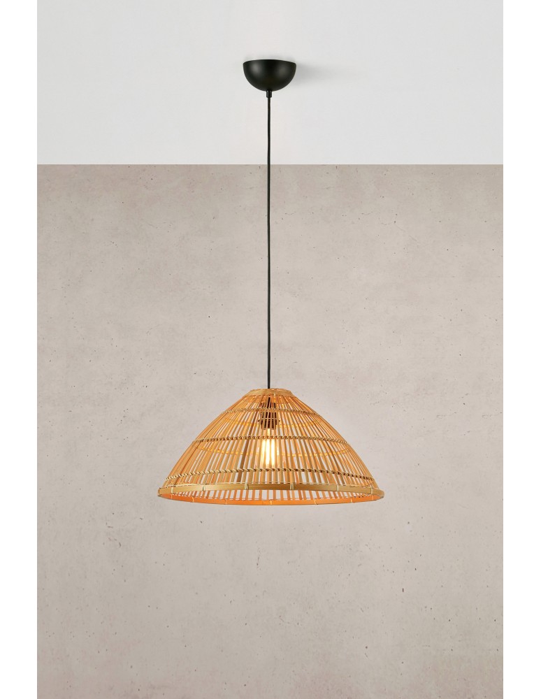 Boho pendant lamps - Markslojd CAPELLO Pendant 1L Natural Color 108673 - product kolory-swiatla.pl 2