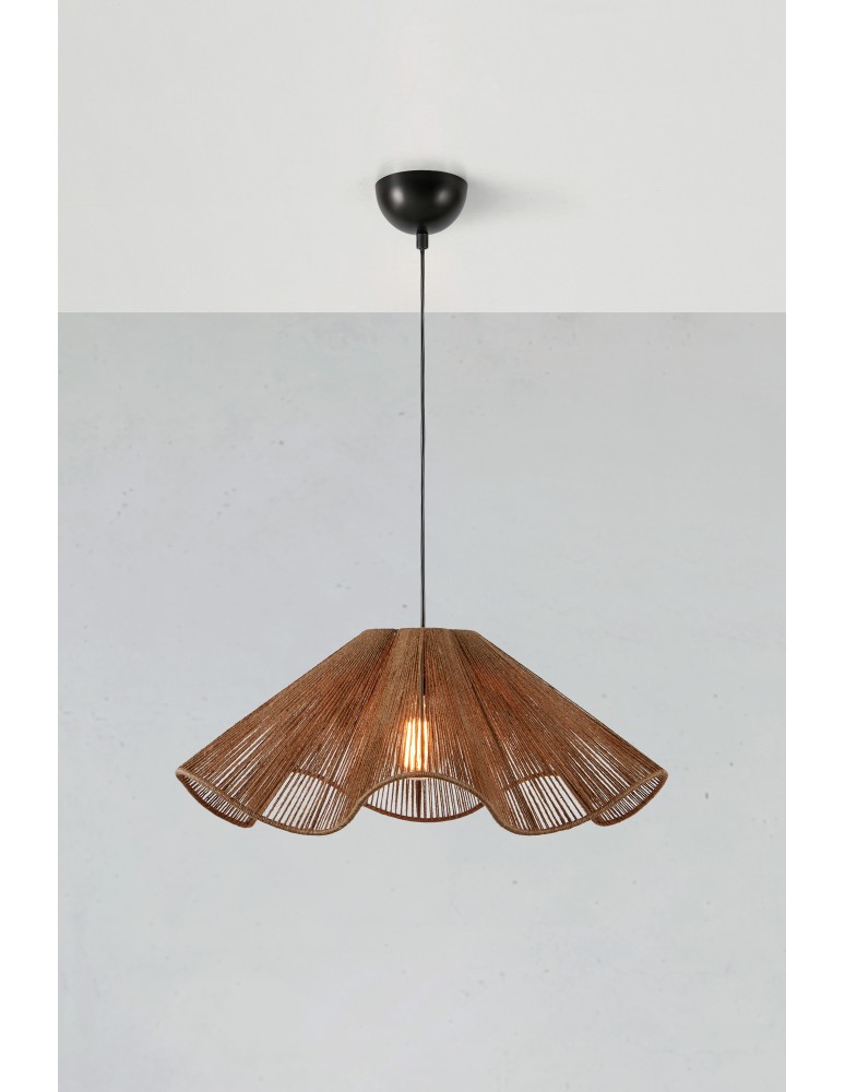 Boho pendant lamps - Markslojd NAMI Pendant 1L Natural Color 108681 - product kolory-swiatla.pl 2