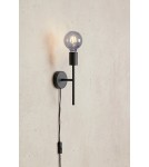 Scandinavian style wall lamps - Markslojd CIELO Wall Mounted 1L Sandblasted/Matte Black 108686 - product 2