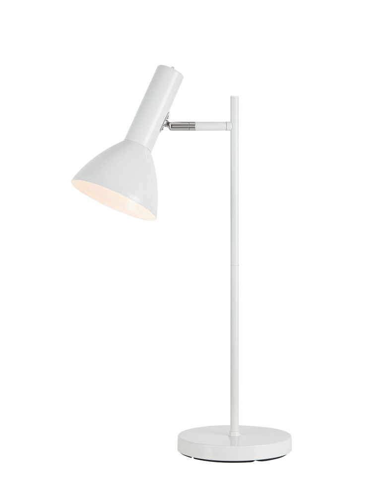 Desk lamps - Markslojd METRO Table 1L Shiny White 108688 - product kolory-swiatla.pl 1