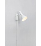 Scandinavian style wall lamps - Markslojd METRO Wall Mount 1L Shiny White 108689 - product 2