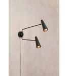 Cantilever wall lamps - Markslojd PEAK Wall Mounted 2L Black 108690 - product 2