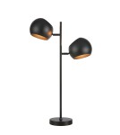 Modern table lamps - Markslojd EDGAR Table 2L Black 108691 - product 1