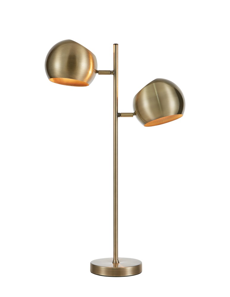 Modern table lamps - Markslojd EDGAR Table 2L Antique 108692 - product kolory-swiatla.pl 1