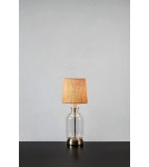 Scandinavian style table lamps - Markslojd COSTERO Table 1L 43cm Transparent/Natural 108693 - product 2