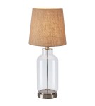 Scandinavian style table lamps - Markslojd COSTERO Table 1L 61.5cm Transparent/Natural 108694 - product 1