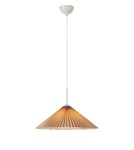 Scandinavian style pendant lamps - Markslojd PLISADO Hanging 1L 50cm Beige 108710 - product 1
