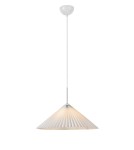Scandinavian style pendant lamps - Markslojd PLISADO Hanging 1L 50cm White 108711 - product 1
