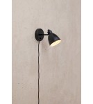 Scandinavian style wall lamps - Markslojd STORY Wall mounted 1L Matte Black 108712 - product 2