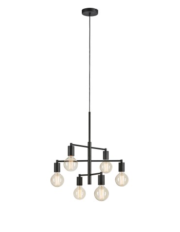Markslojd CIELO Pendant 6L Sandblasted/Matte Black 108717