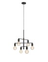 Markslojd CIELO Pendant 6L Sandblasted/Matte Black 108717