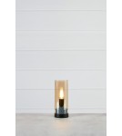 Scandinavian style table lamps - Markslojd POST Table 1L 9cm Black/Amber 108719 - product 2