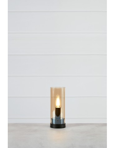 Markslojd POST Table 1L 9cm Black/Amber 108719 - product 2