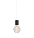 Pendant lamps bulbs - Markslojd CIELO Pendant 1L Sandblasted/Matte Black 108732 - product 1