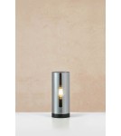 Scandinavian style table lamps - Markslojd POST Table 1L 12cm Black/Smoky 108734 - product 2