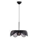 Boho pendant lamps - Markslojd STYRKA Hanging 1L 63cm Black/Smoky 108660 - product 1