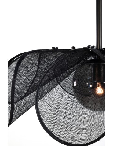 Markslojd STYRKA Wisząca 1L 63cm Czarny/Dymiony 108660 - produkt 2