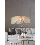 Boho pendant lamps - Markslojd STYRKA Hanging 1L 75cm Beige/Antique Brass/Amber 108661 - product 3