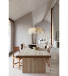 Boho pendant lamps - Markslojd STYRKA Hanging 1L 75cm Beige/Antique Brass/Amber 108661 - product 4