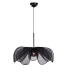 Boho pendant lamps - Markslojd STYRKA Hanging 1L 75cm Black/Smoky 108662 - product 1