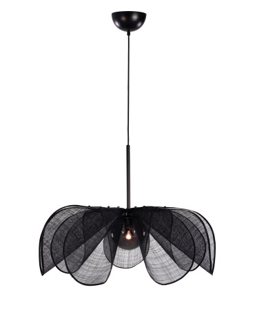 Markslojd STYRKA Hanging 1L 75cm Black/Smoky 108662
