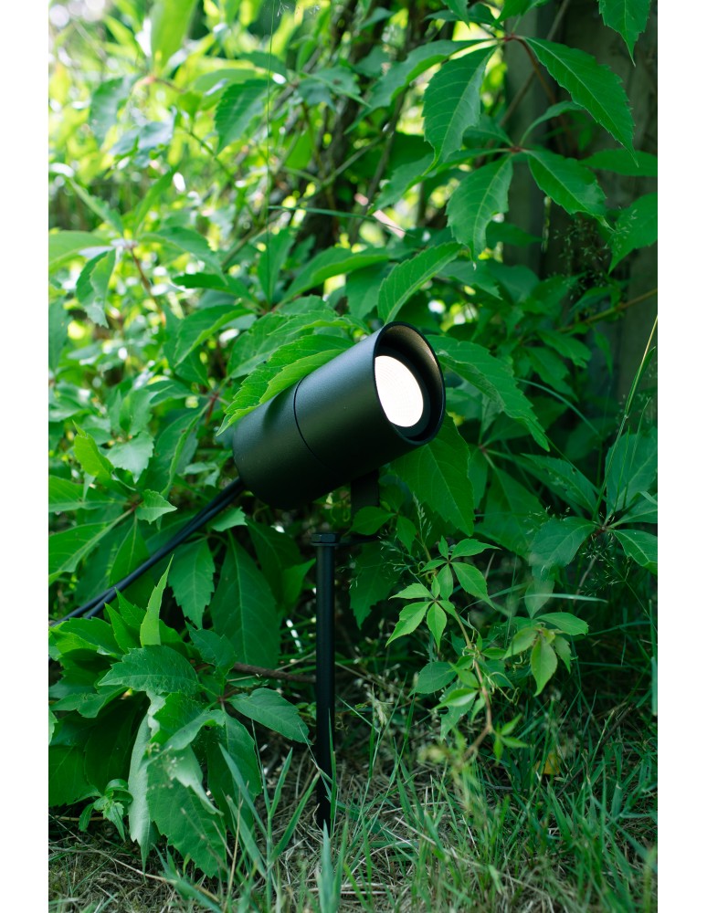 Garden lamps driven into the ground (with wedge) - Markslojd UNITE 12 Spot 3W Black IP44 108639 - product kolory-swiatla.pl 2