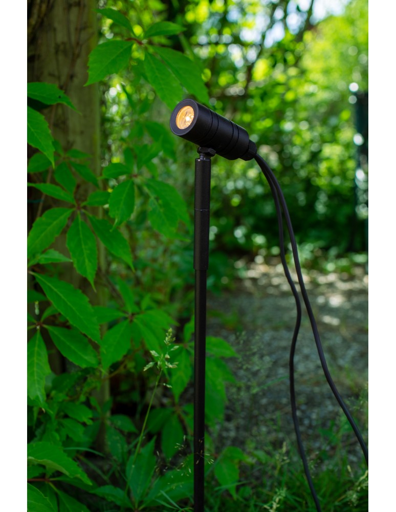 Garden lamps driven into the ground (with wedge) - Markslojd UNITE 12 Spot 60cm 0.8W Black IP44 108641 - product kolory-swiatla.pl 2