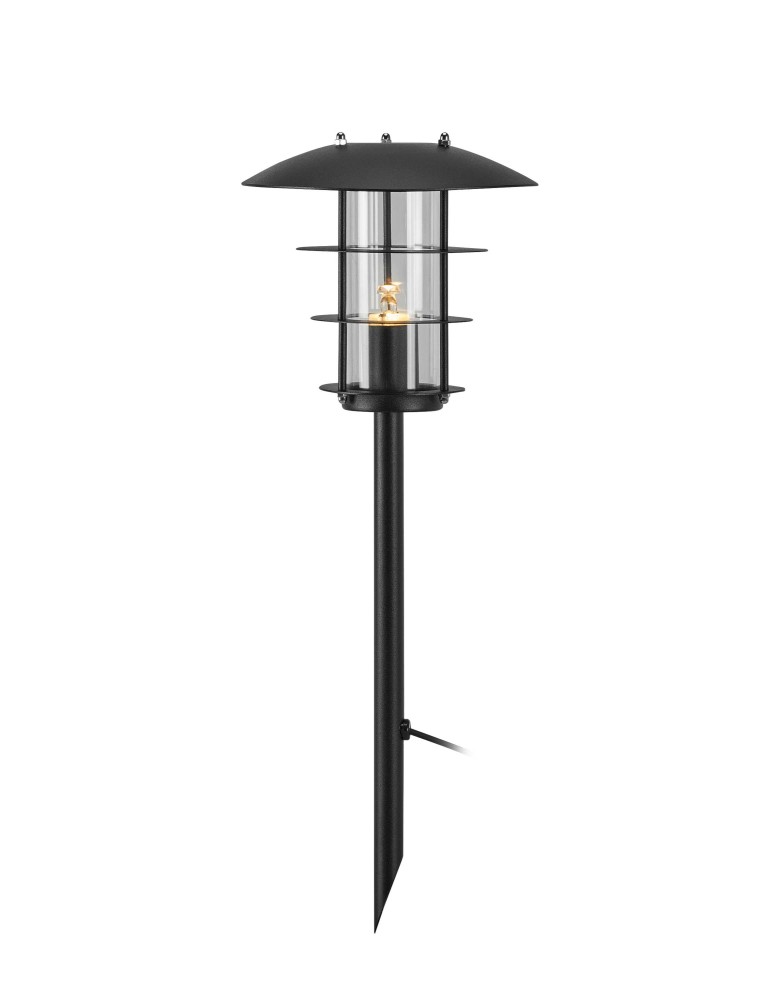 Garden lamps driven into the ground (with wedge) - Markslojd UNITE 12 3W Column Black IP44 108642 - product kolory-swiatla.pl 1
