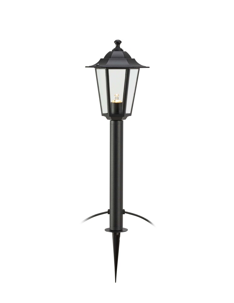 Garden lamps driven into the ground (with wedge) - Markslojd UNITE 12 Lantern 3W Black IP44 108643 - product kolory-swiatla.pl 1