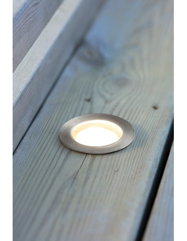 Markslojd UNITE 12 Decklight 6L 0,4W Stalowy IP44 108644 - produkt 2