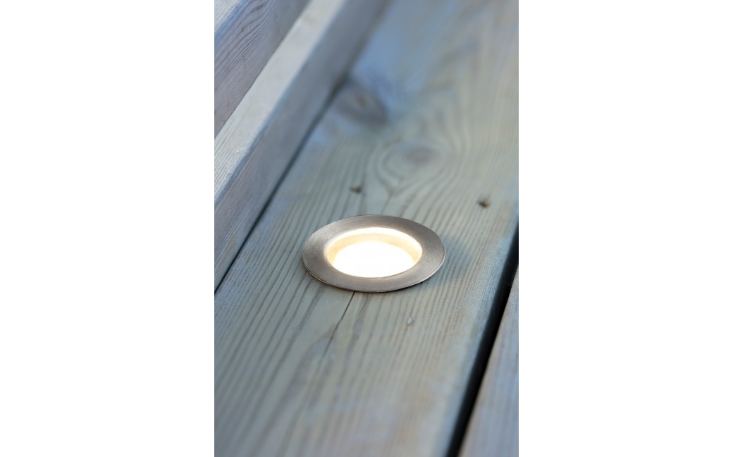 Markslojd UNITE 12 Decklight 6L 0,4W Stalowy IP44 108644