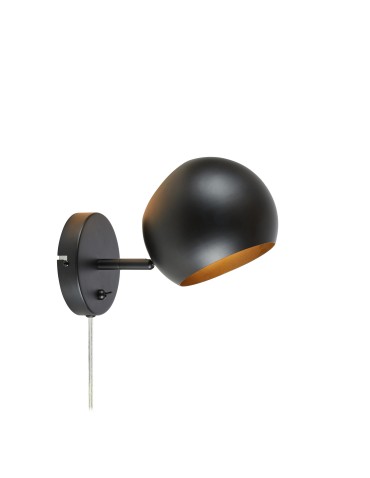 Markslojd EDGAR Wall mounted 1L Black 108753