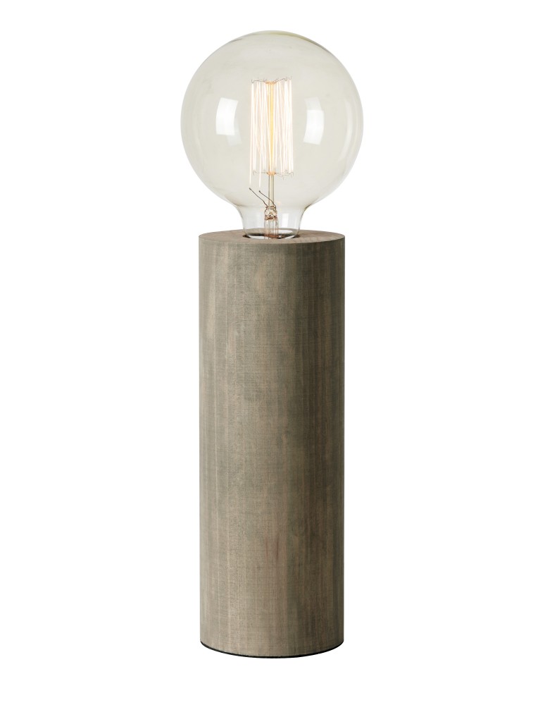Scandinavian style table lamps - Markslojd LEGNA Table 1L 28cm Gray 108756 - product kolory-swiatla.pl 1